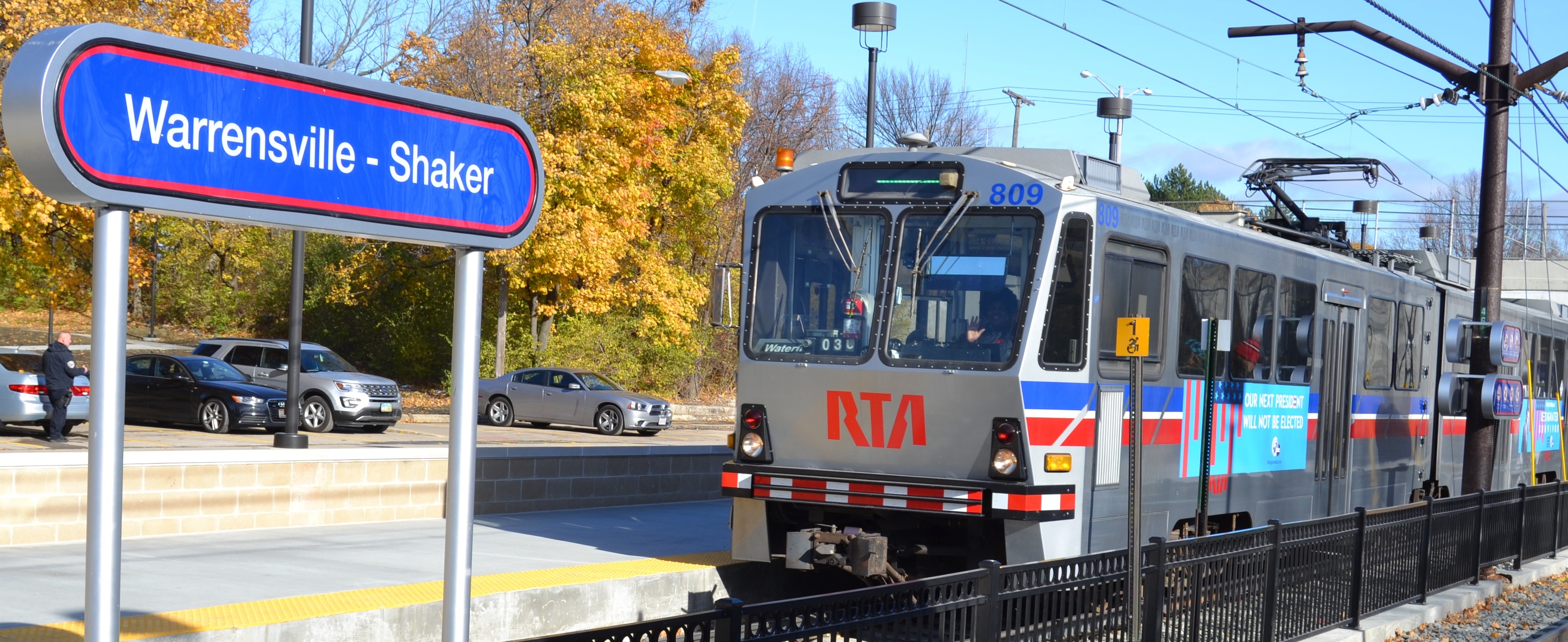  RTA celebrates upgrades to Green Line's Warrensville-Shaker Station 