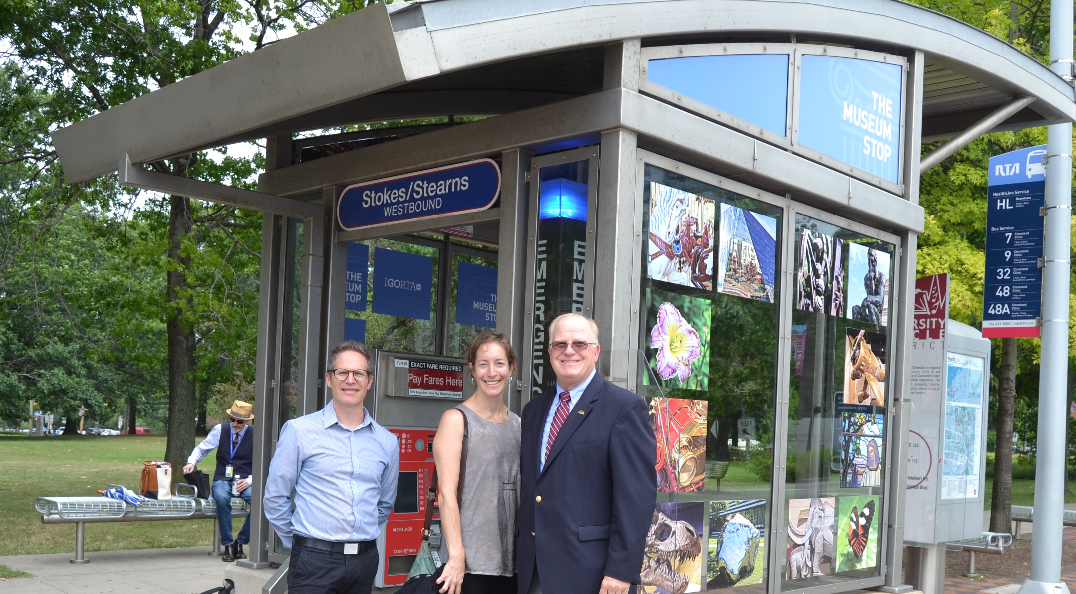  Aug. 17, 2017: RTA brands "Museum Stops" in University Circle