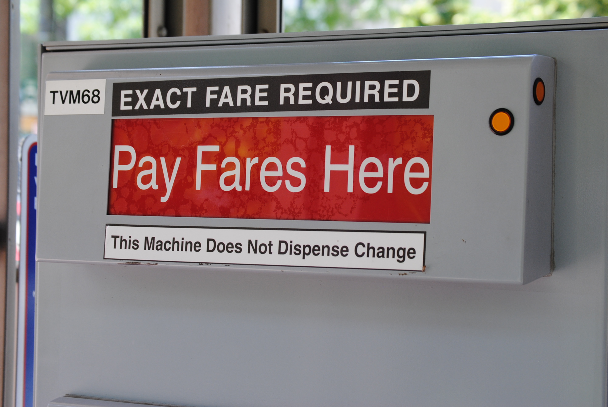  Upgraded ticket machines now available to customers