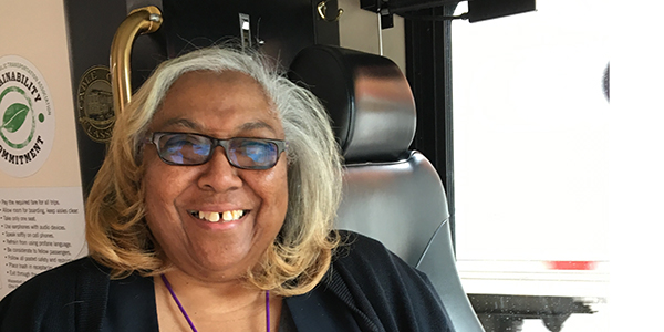 Trolley Ambassador Eddie Mae Mckinney