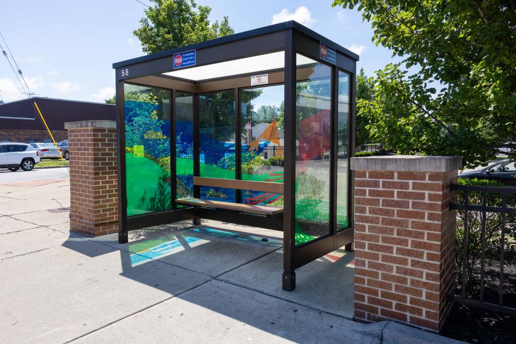 Bus Shelter #54 Art