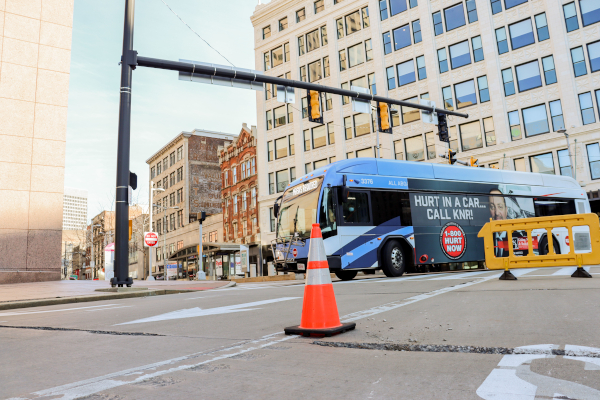  W. 3rd and Frankfort Construction Reroutes