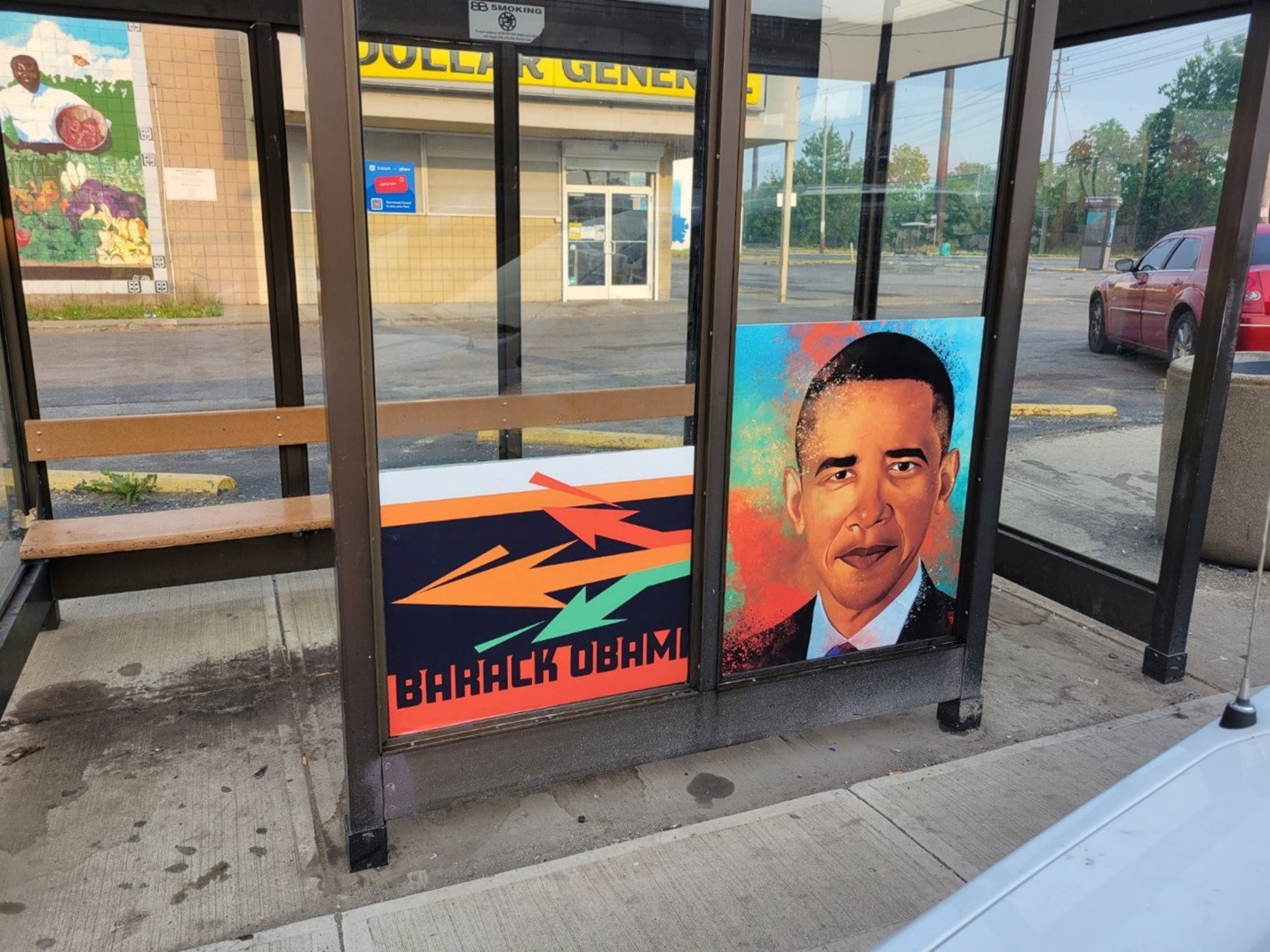  New Bus Shelter Wraps in Union-Miles Neighborhood Highlight Prominent African American Leaders