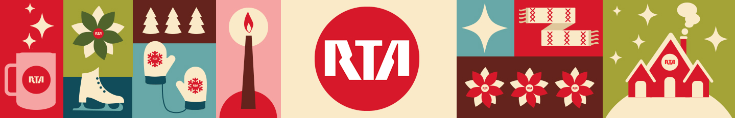 Holiday icons collage