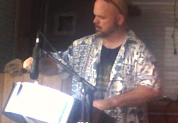 Steel drum musician, Scott Sopata