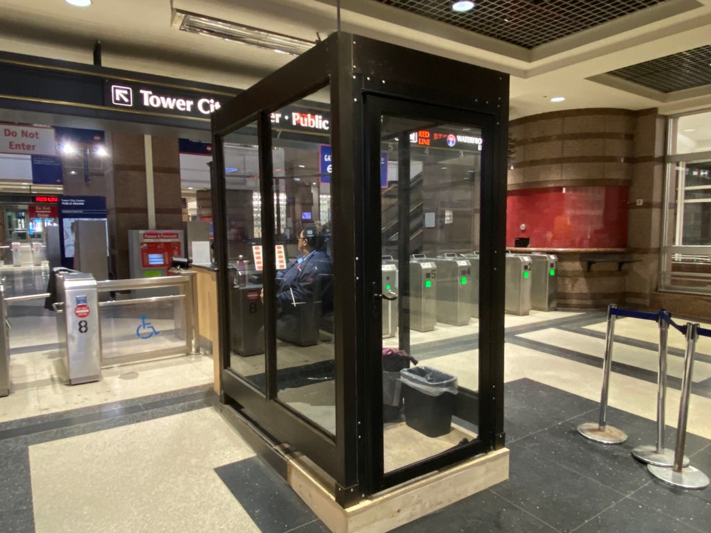 Tower City Cleaning Tech