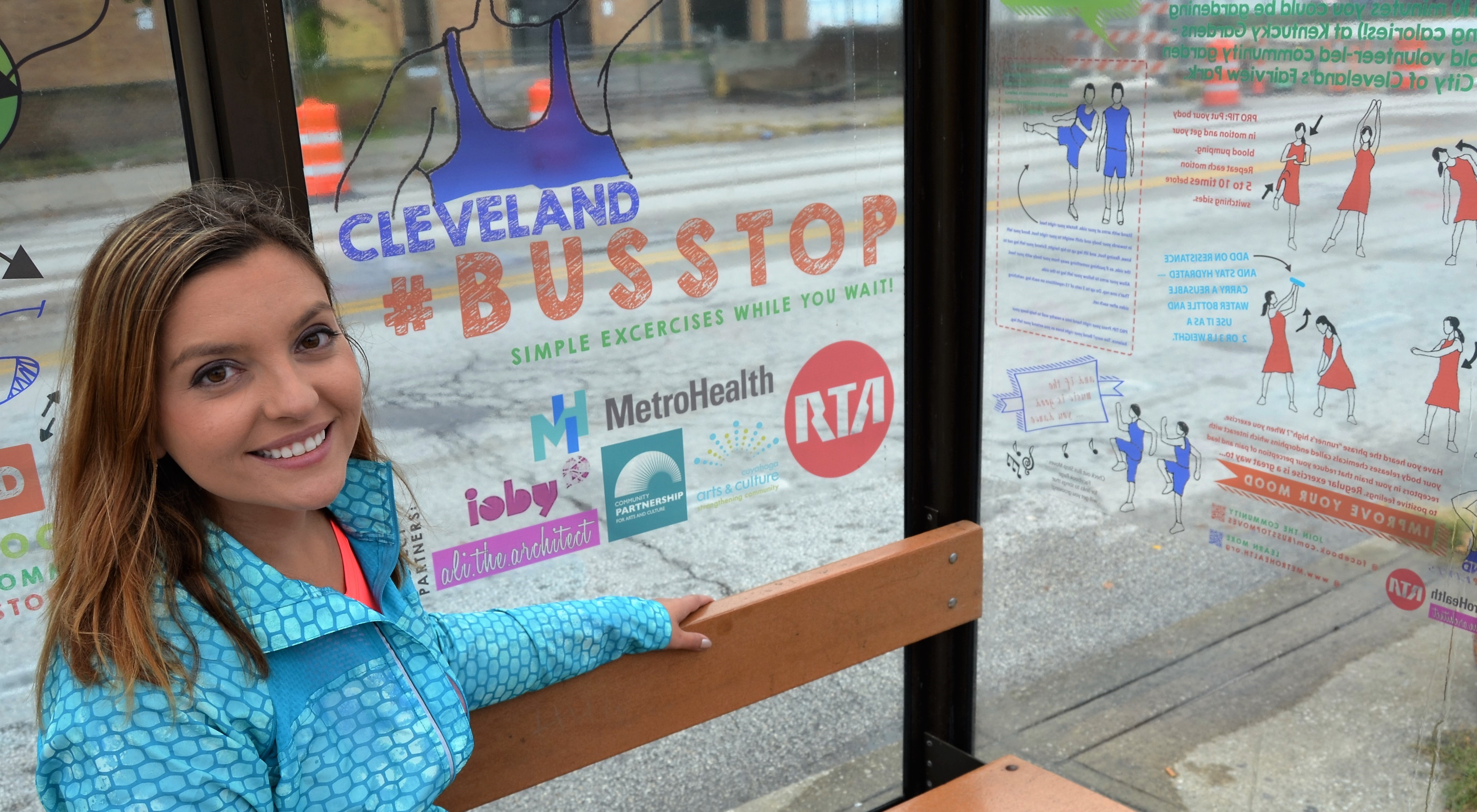  Sept. 26-27, 2016: Exercise program launched at 3 bus shelters