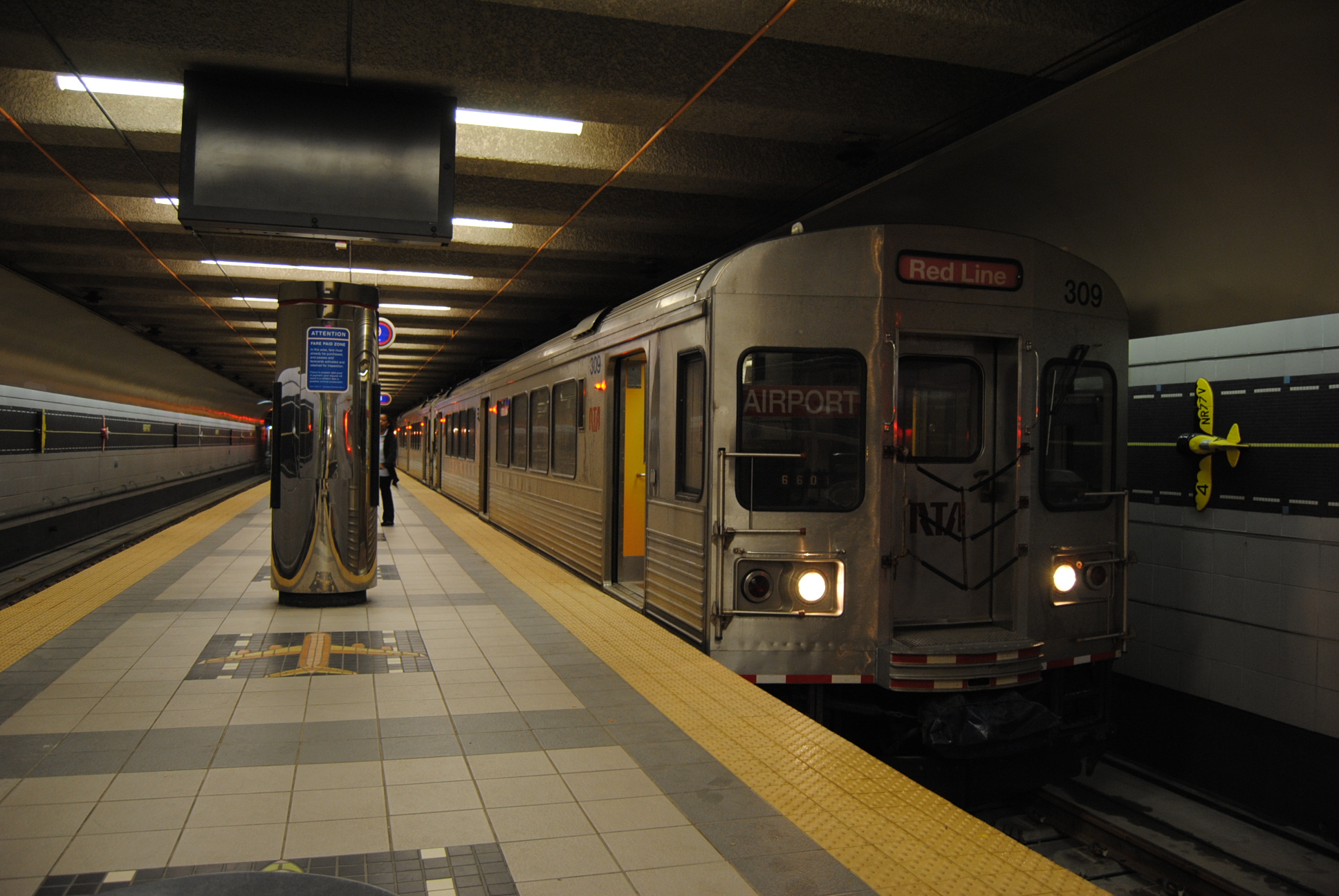  Oct. 26, 2012: Airport Station closed for upgrades; bus serves customers