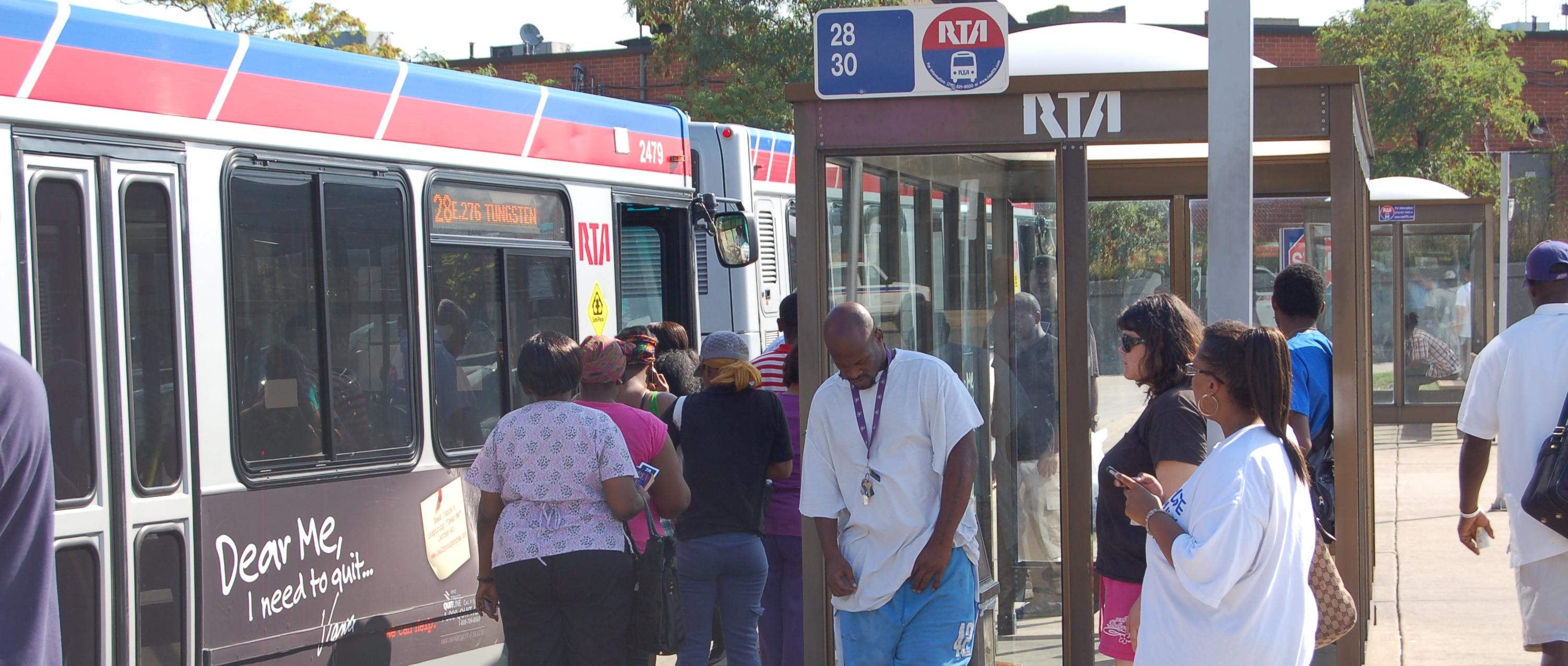  Downtown bus service begins to return to normal