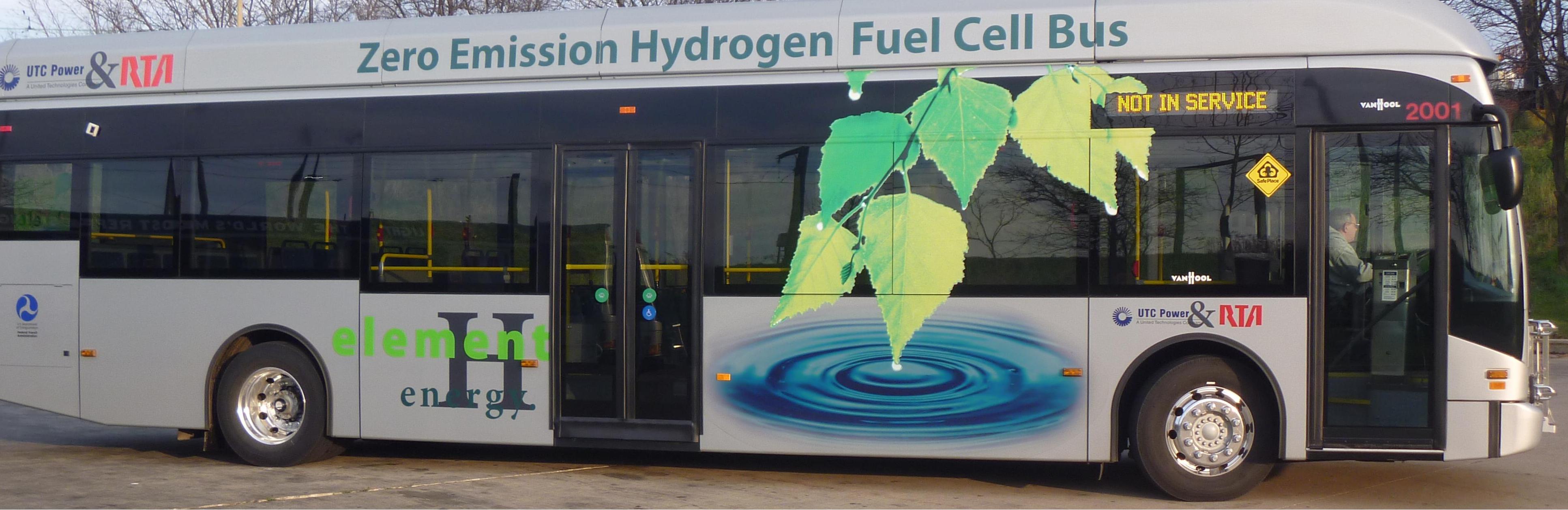  RTA introduces hydrogen-fueled bus