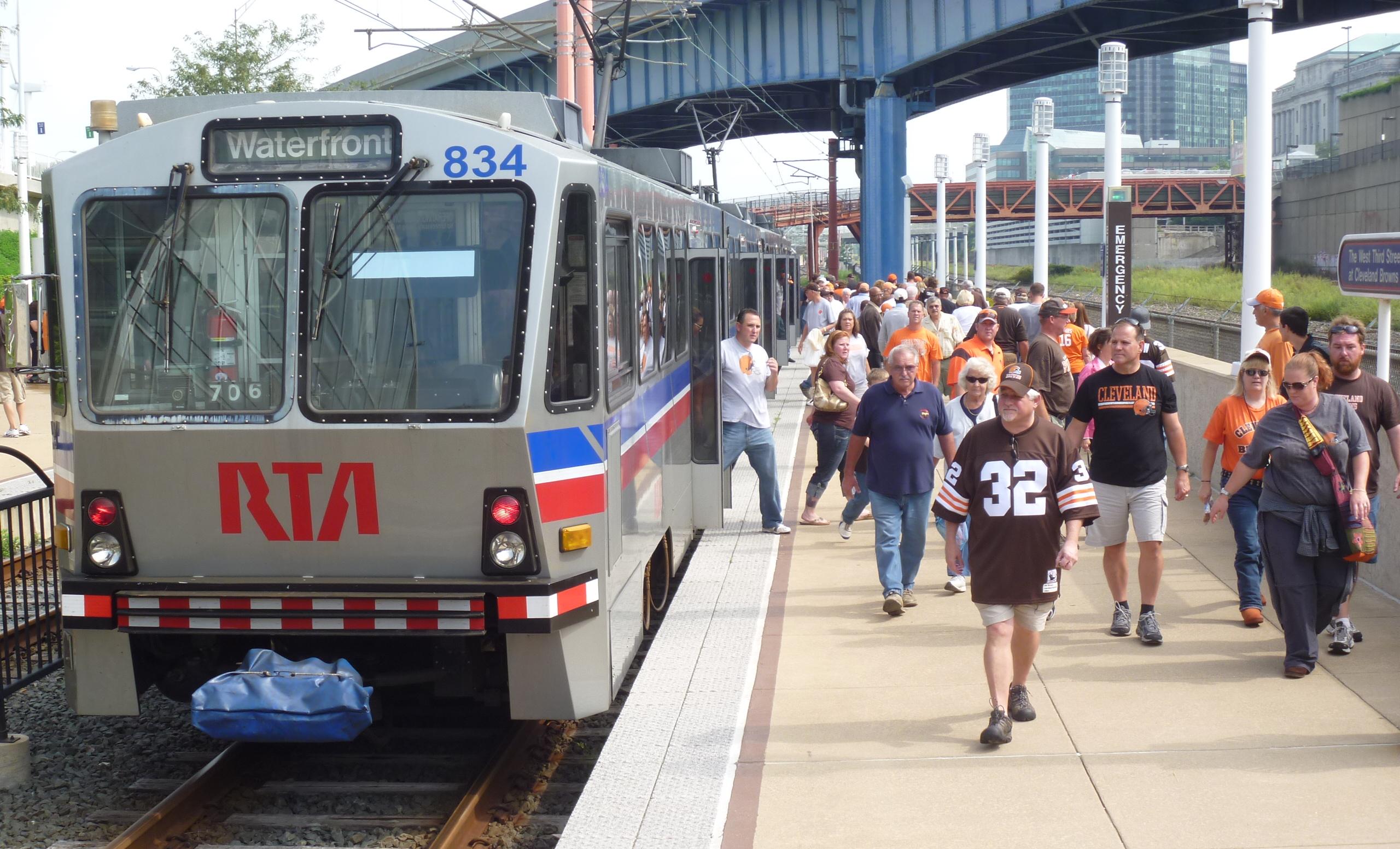  Dec 17, 2017: Ride the Waterfront Line to watch the Browns play the Ravens
