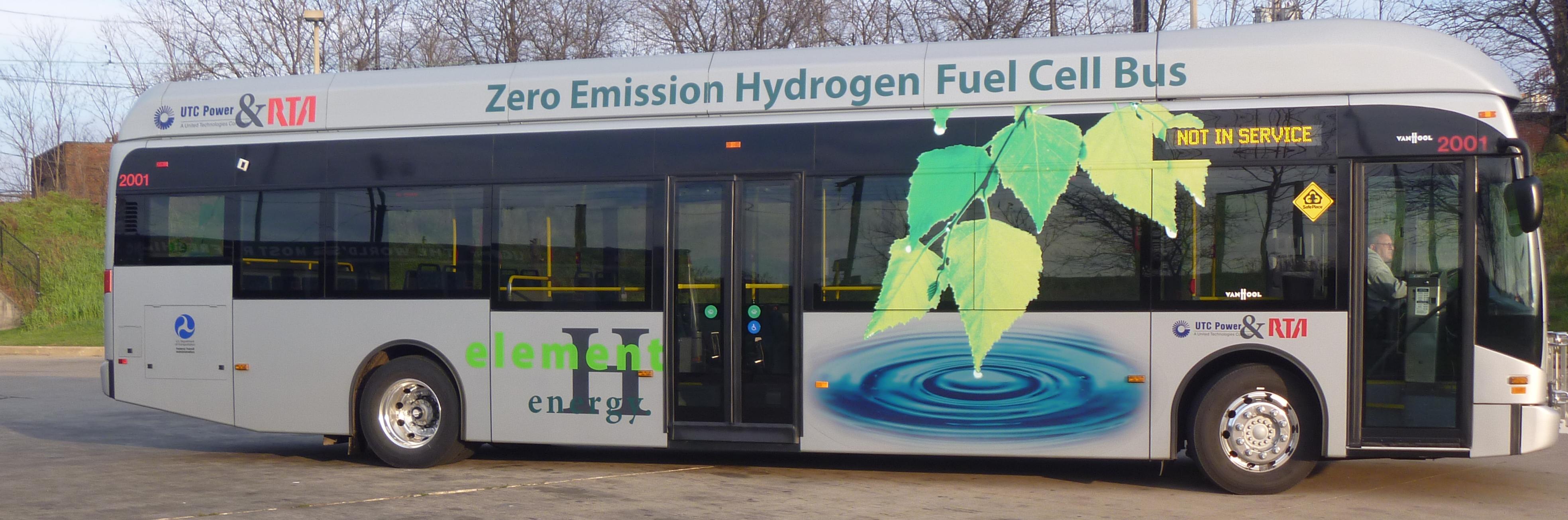  Hydrogen fuel cell bus