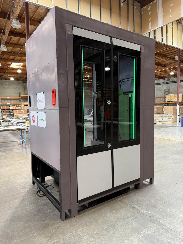 Team arrives in Hayward, CA for First Article Inspection of Passenger Doors, April 2025