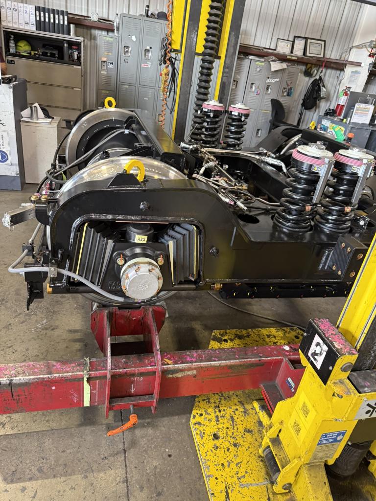 Team arrives in Sacramento, CA to perform FAI Completed Trucks, September 2025