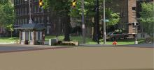 Rendering of a station at Clifton and Cove