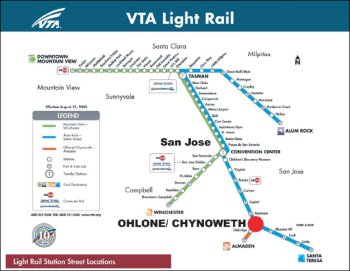 Figure 1 VTA Service Area