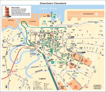 Figure 2 RTA Downtown Cleveland System Map
